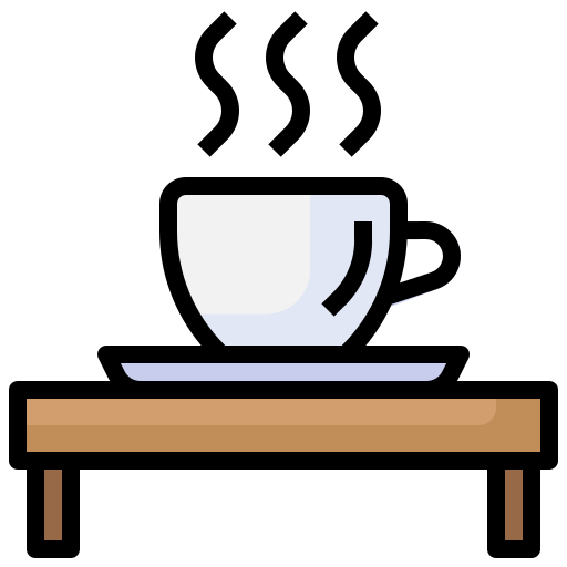 Coffee cup Surang Lineal Color icon