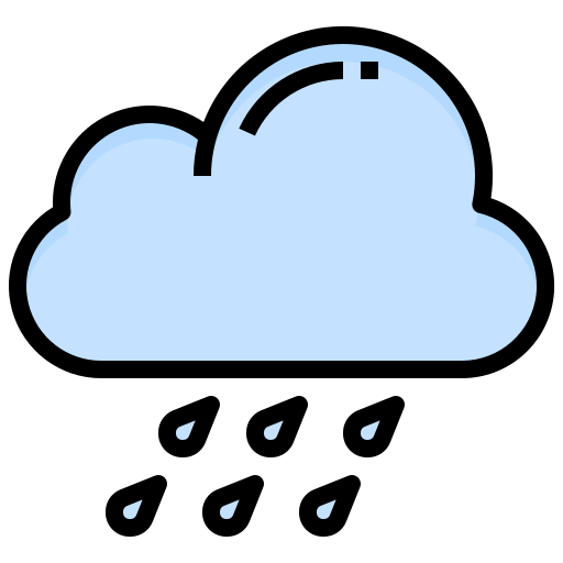 Rain Surang Lineal Color icon