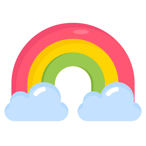 arcobaleno Surang Flat icona