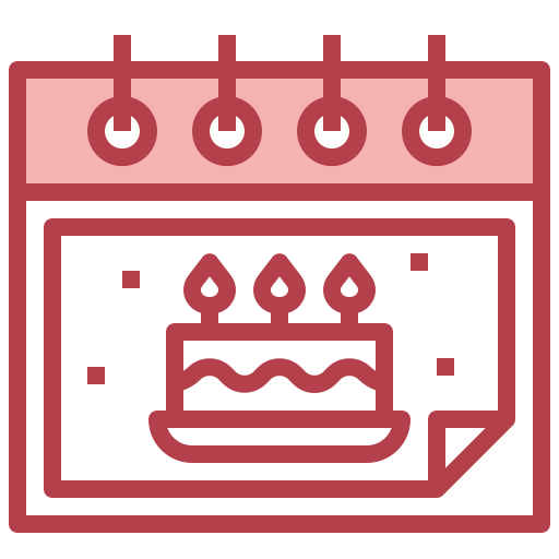 День рождения Surang Red иконка