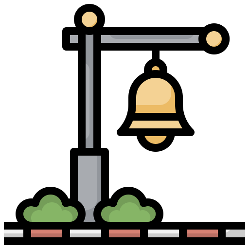 Bell Surang Lineal Color icon