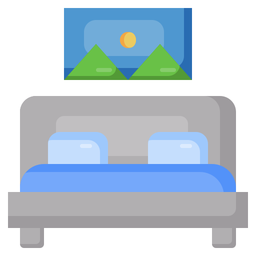 doppelbett Surang Flat icon