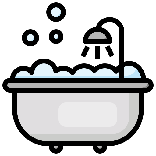 Bathtub Surang Lineal Color icon