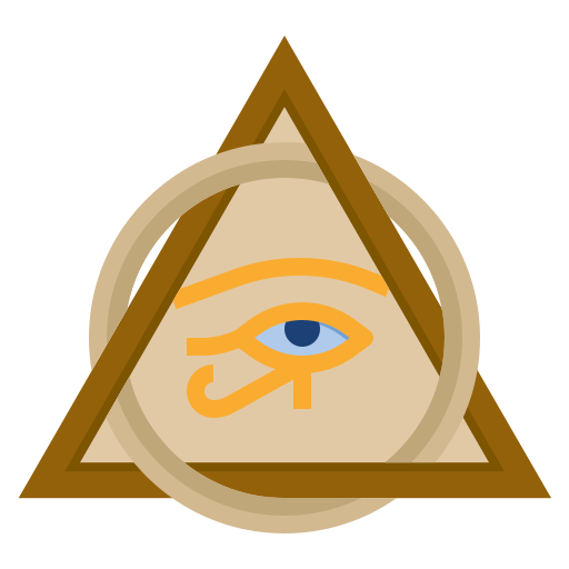Eye of horus Surang Flat icon