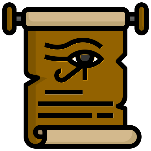 papyrus Surang Lineal Color icon