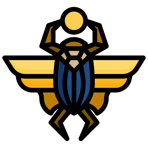 Scarab Surang Lineal Color icon