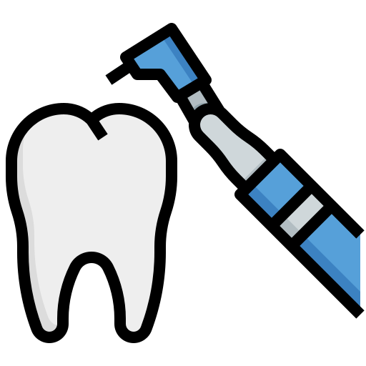 taladro dental Surang Lineal Color icono