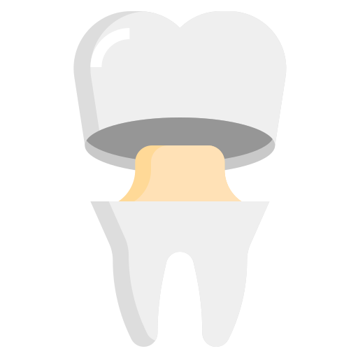 corona dental Surang Flat icono