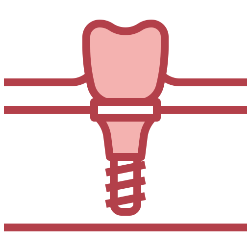 implante dentário Surang Red Ícone