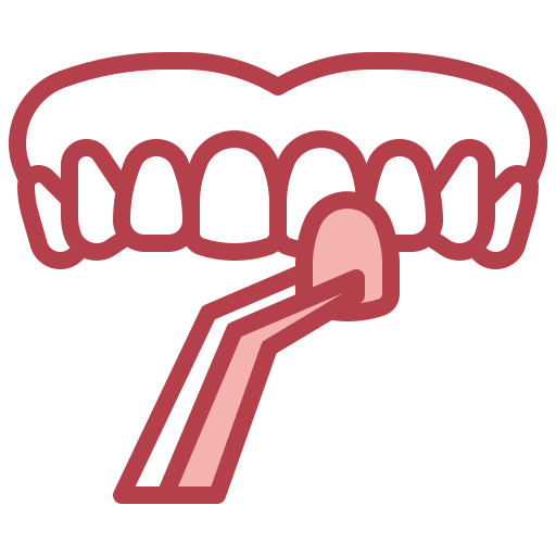 Dental veneer Surang Red icon