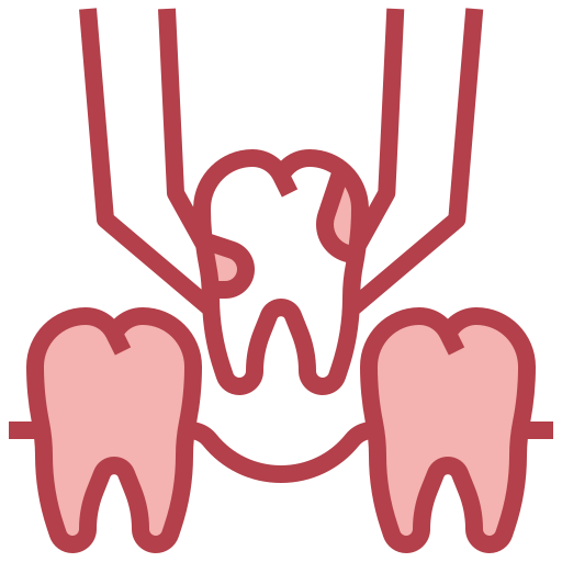 extração de dente Surang Red Ícone