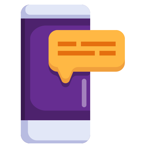 Text message Surang Flat icon