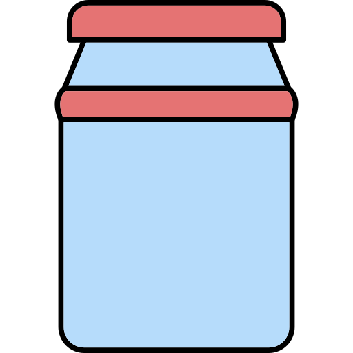 jar Generic Thin Outline Color Ícone
