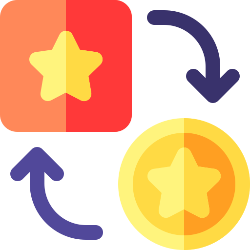 intercambio Basic Rounded Flat icono