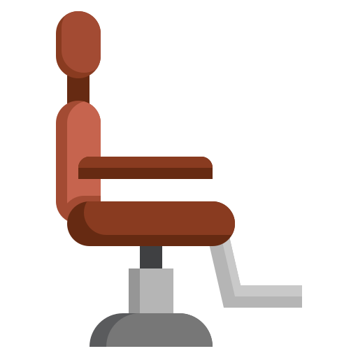이발소 의자 Surang Flat icon
