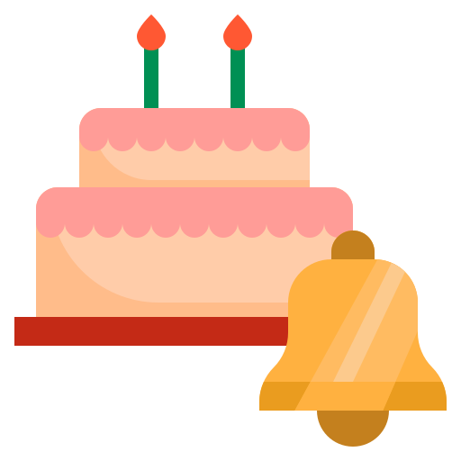 Birthday Surang Flat icon