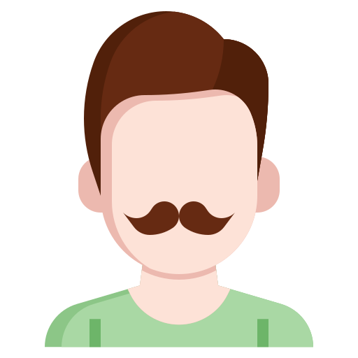 Moustache Surang Flat icon