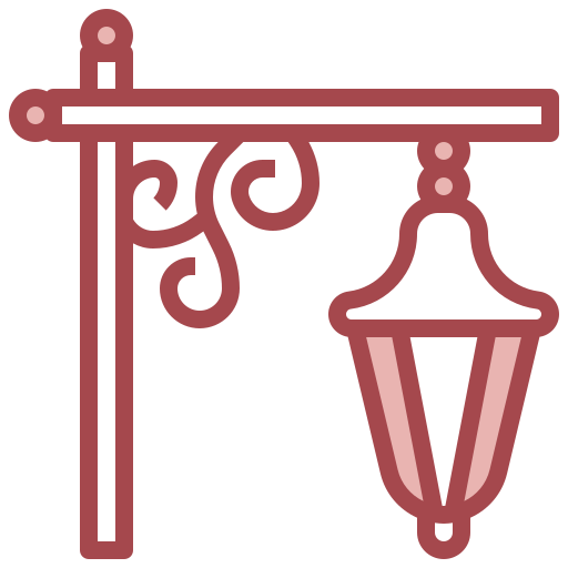 가로등 Surang Red icon