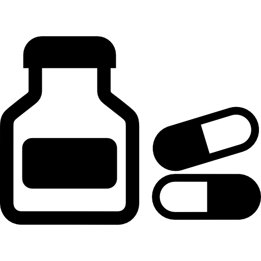 farmaci medici Basic Rounded Filled icona
