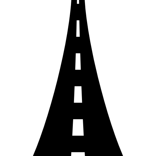 Road perspective  icon