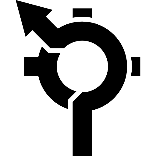 道路の円形  icon