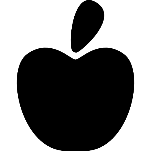 dieta de manzana Basic Rounded Filled icono