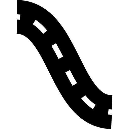 Route top view  icon