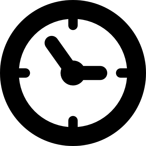 Circular clock tool  icon