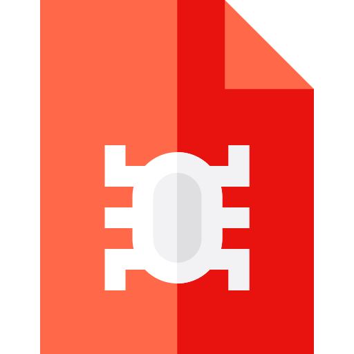 virus Basic Straight Flat icono