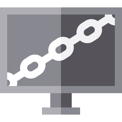 secuestro de datos Basic Straight Flat icono