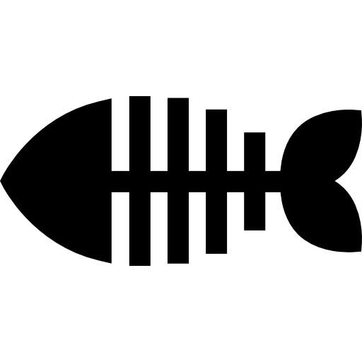 Fishbone Basic Straight Filled icon