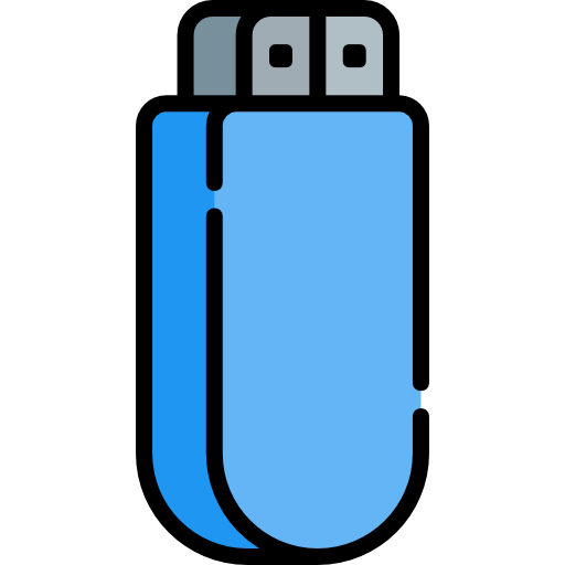 pendrive Special Lineal color icon