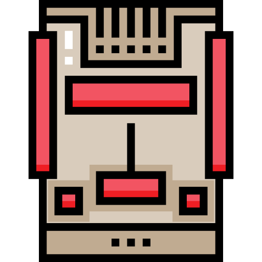 Игровая консоль Detailed Straight Lineal color иконка