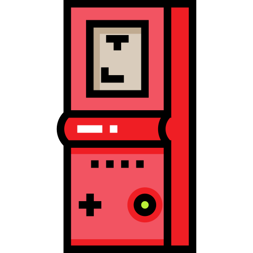 console di gioco Detailed Straight Lineal color icona