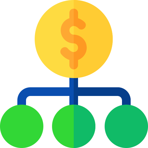 dólar Basic Rounded Flat icono