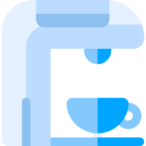 maquina de cafe Basic Rounded Flat icono