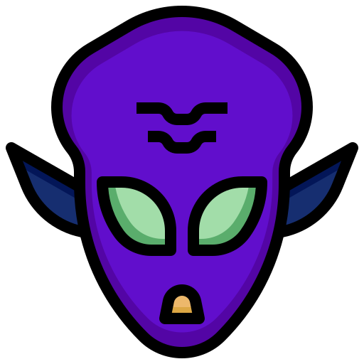 Alien Surang Lineal Color icon