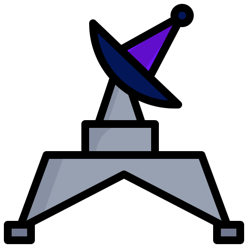 satélite Surang Lineal Color icono
