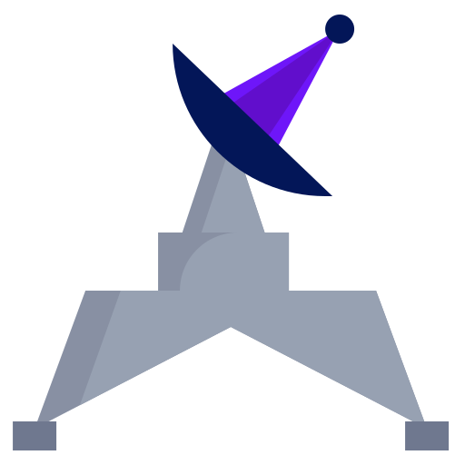 Satellite Surang Flat icon