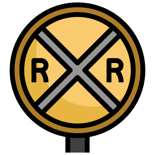 Railroad Surang Lineal Color icon