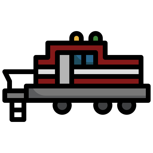 Locomotive Surang Lineal Color icon