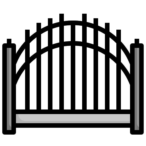 Fence Surang Lineal Color icon