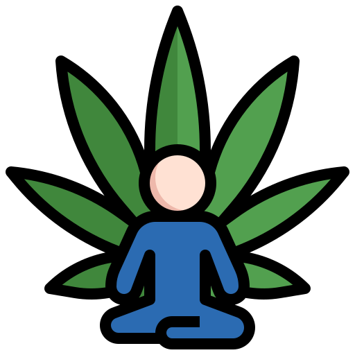 cannabis Surang Lineal Color Icône