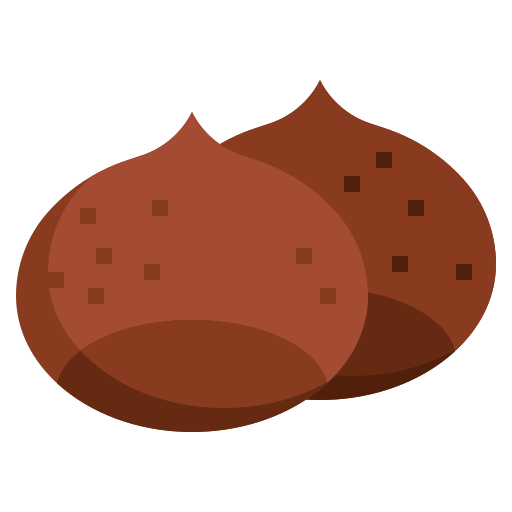 Chestnut Surang Flat icon