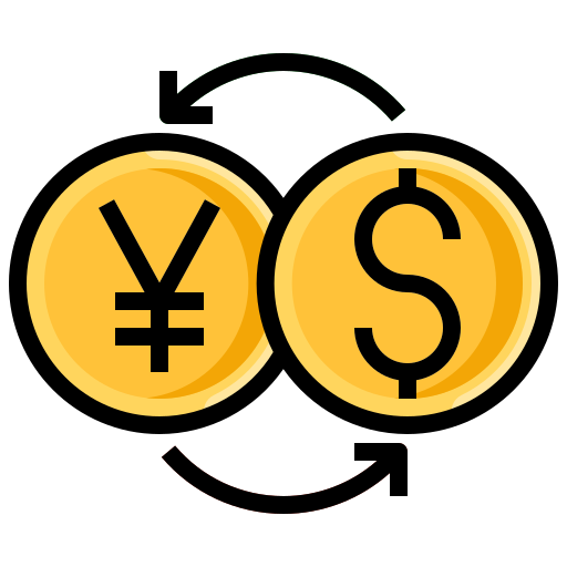 cambio de divisas Surang Lineal Color icono