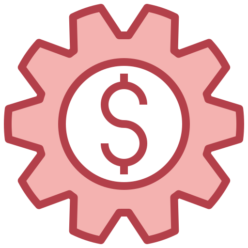 administración del dinero Surang Red icono