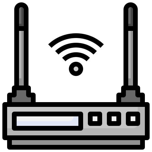 routera Surang Lineal Color ikona