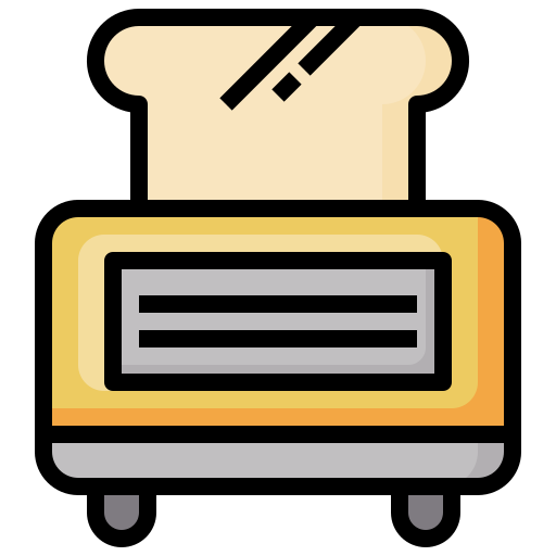 toaster Surang Lineal Color icon