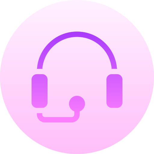 zestaw słuchawkowy Basic Gradient Circular ikona