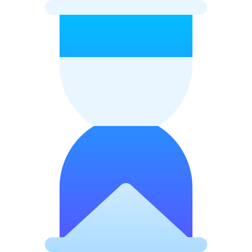 sablier Basic Gradient Gradient Icône